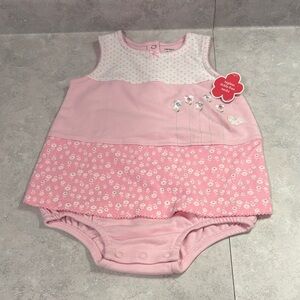 Carter's Pink Floral Bodysuit